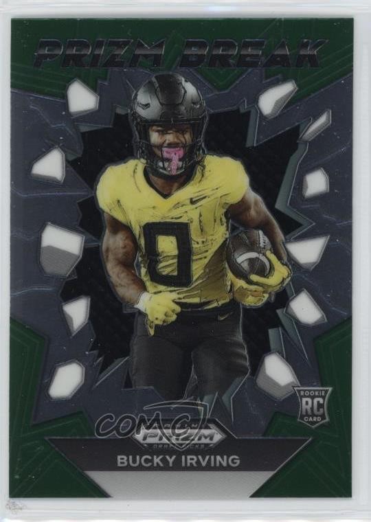 2024 Panini Prizm Draft Picks Prizm Break Bucky Irving #PB-BIG Rookie RC m5e
