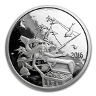 1 oz Silver Proof Round - 2016 Silverbug Island Mermaid