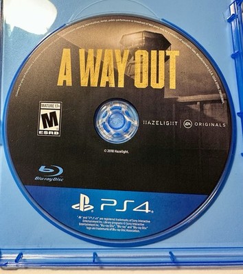 A Way Out (PS4) - Disc Only, TESTED