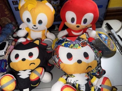 Lot of 4 Sonic the Hedgehog 3 - 6  Toy Factory Go Sega + Black 5''