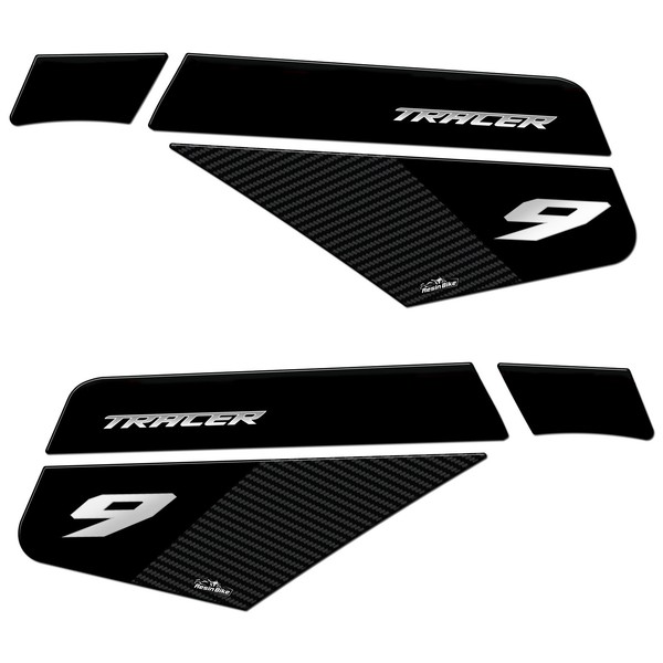 Aufkleber 3D Motorrad Kompatibel Mit Yamaha Tracer 9 2021-2024 Tank Side-image