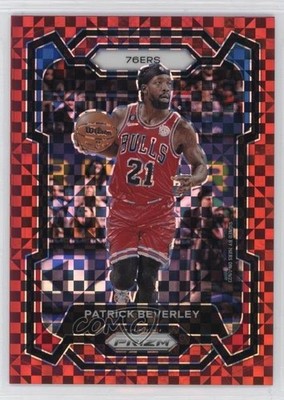 2023-24 Panini Prizm Red Power Prizm 62/75 Patrick Beverley #268 01uy