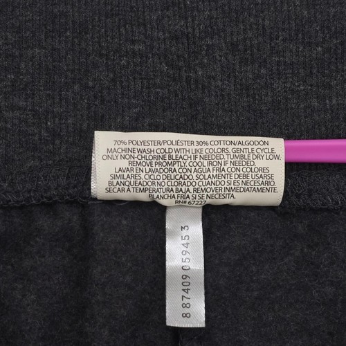 Bobbie Brooks Damas Talla Grande 2X Pantalones de Sudadera Gris Jaspeado Informales Pantalones de Salón - Imagen 3 de 6