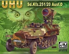 AFVClub Sd.Kfz.251/20 Ausf.D UHU - Plastic Model Military Vehicle Kit - 1/35