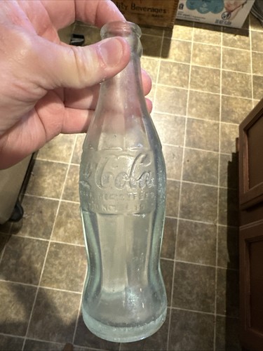 1915 Coca Cola Hobbleskirt Soda Bottle Atlanta Georgia GA