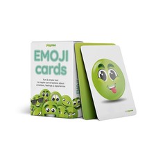 Emoji Cards - 50 Unique Feelings Flash Cards - Fun Icebreaker, Teambuilding ...