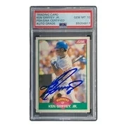 Ken Griffey Jr Signed Mariners 1989 Score #100T Rookie Card PSA/DNA Gem MT 10 - Image 3 of 4