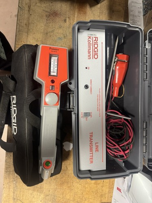 #ad RIDGID Kollmann KD 4510 Locator amp; Line Transmitter 512 Hz 51 kHz Frequencies $1620.00
