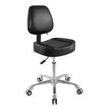 Lift Chair Rolling Stool Drafting Chair with Backrest Drafting Stool Swivel S...