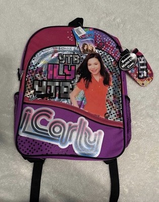 NWT Nickelodeon iCarly Backpack 2010 YTB ILY BRAND NEW W/ POUCH