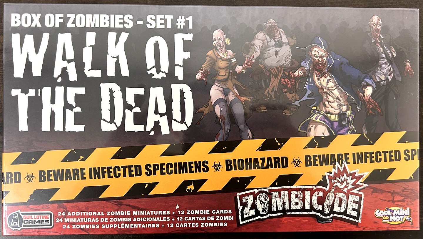 CMON - Zombicide: Box of Zombies - Set #1: Walk of the Dead 