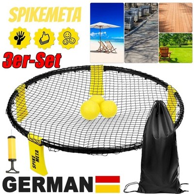Spikeball Standard 3-Ball-Set   Spiel für Garten, Strand, Park, drinnen HOT! 