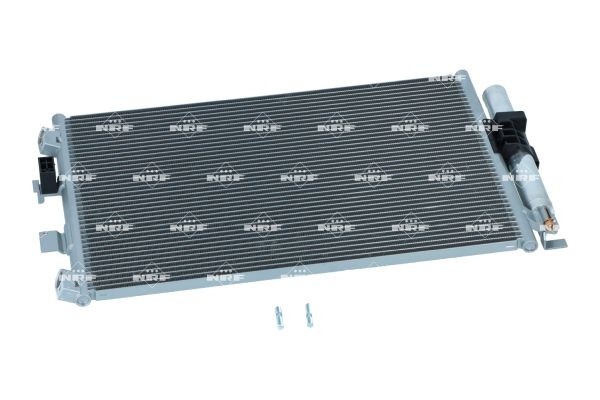 Air Con Condenser fits FORD TRANSIT CONNECT 1.6D 2013 on AC Conditioning NRF New