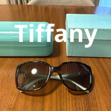TIFFANY Brown Sunglasses Boston Pre-Owned Full Rim Authentic Designer Vintage