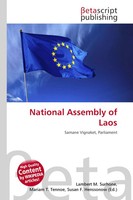 Lambert M. Surhone (U. A.) | National Assembly Of Laos | Taschenbuch | Englisch