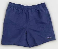 Patagonia Baggies Shorts 5” Kids/Youth XL (14) Pockets Lined New Navy Blue 67036