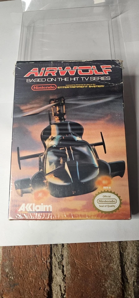 Airwolf NES (cib) inserts, og packaging,sleeve and manual included - Image 2 of 4