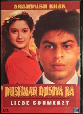 DVD Dushman Duniya Ka - Liebe schmerzt Shahrukh Khan Farida Jalal, Jankidas