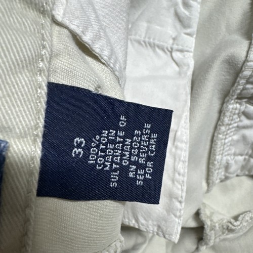 Y2K GAP RELAXED MEN'S SHORTS SIZE 33 TAN CHINO PLEATED 2000 - Picture 9 of 17