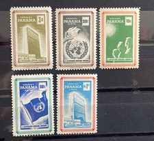 Panama 1959 Human Rights Part Set MNH MF77