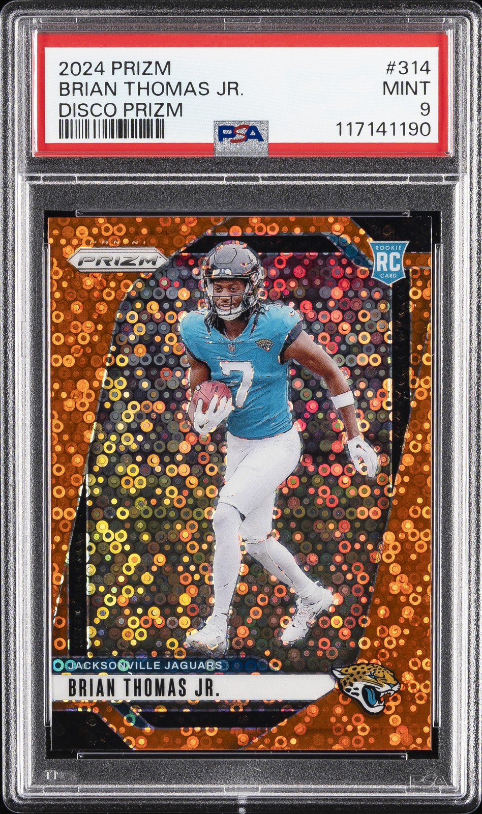Brian Thomas Jr. Disco Prizm #314