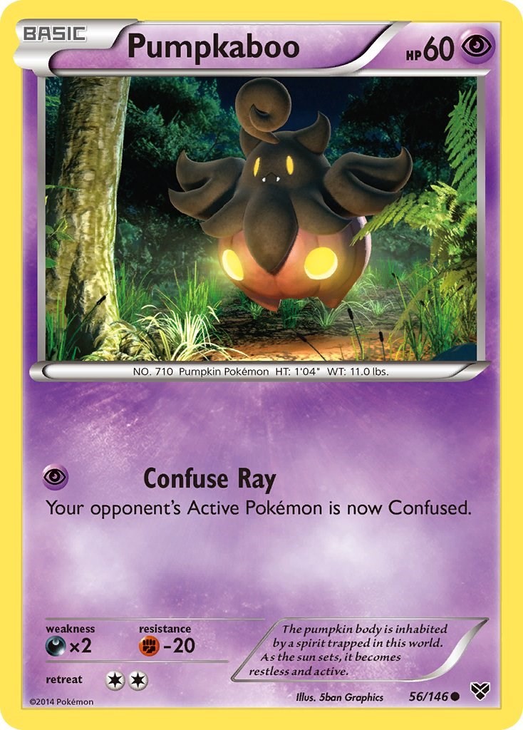 Pumpkaboo [XY - 56/146] HP Free Shipping!