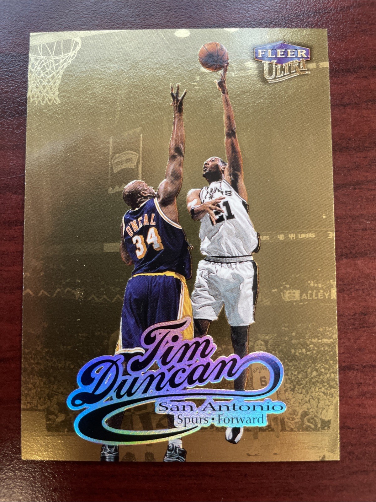 1998-99 Fleer Ultra - Tim Duncan #55G Gold Medallion