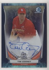 2014 Bowman Chrome Prospect Bubbles Refractor 70/99 Tim Cooney #BCAP-TC Auto fm0