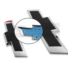 Front Grille Rear Bowtie Emblem For Cruze 2011-14 Bumper Liftgate Badge Black