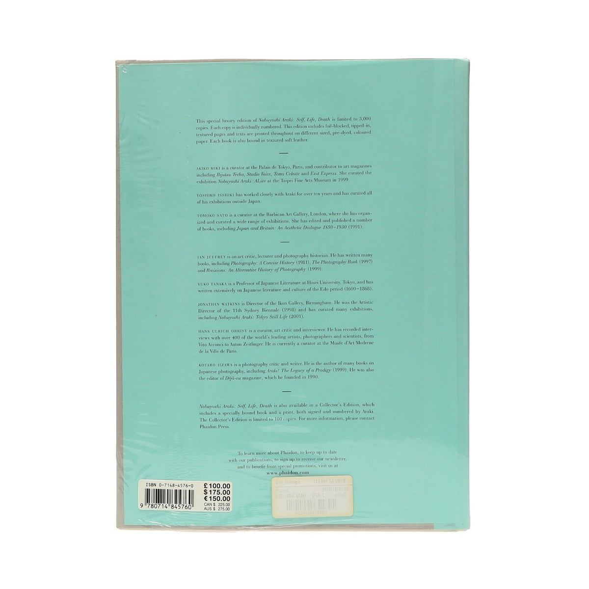 荒木経惟 Nobuyoshi Araki: Self, Life, Death 61K2Bz5MtVL._UF1000,1000_QL80_.jpg