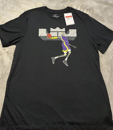 lebron skeleton shirt