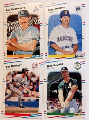 1988 Fleer Baseball, #201-400, You Pick, COMPLETE YOUR SET!!
