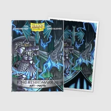 Dragon Shield Matte Art Sleeves: King Athromark III - Standard Size 100ct
