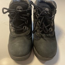 Timberland Youth US 13.5 Premium WP Boots Black Nubuck