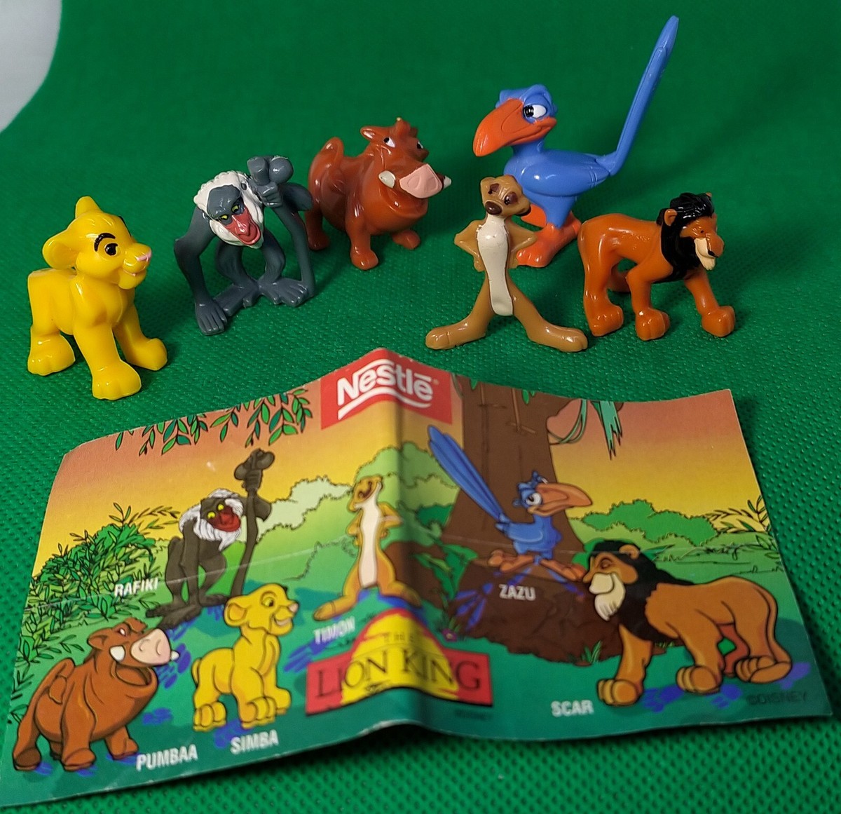 Lion KIng * NESTLE EXTRA KINDER figurines 1998 | eBay