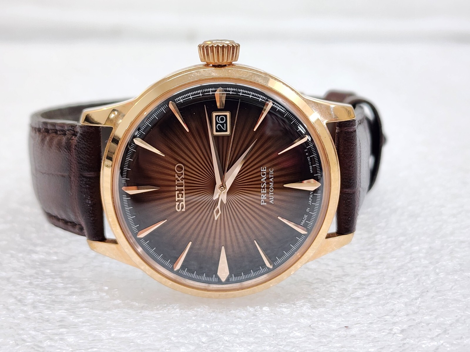 seiko presage automatic 4r35