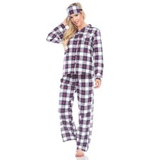 Three-Piece Pajama Set  Plus Size Available 