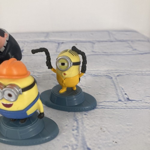 MINIONS The Rise of Gru Mini 3" Figures Micro Collection COMPLETE SET OF 5 - Picture 4 of 7