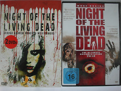 Night of the Living Dead + Doku - George A. Romero Zombie Sammlung, Paket