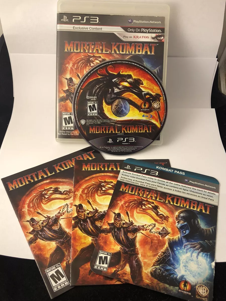 MORTAL KOMBAT KOMPLETE ED (ONLINE PASS) (new) - PlayStation 3 GAMES – Back  in The Game Video Games