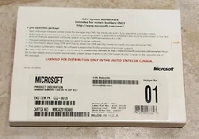 Brand New Microsoft Windows Home Server 2011 OEM System Builder Pack - SEALED
