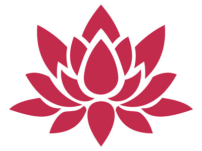 Lotus Flower Silhouette Vinyl Decal Car Self Love Water Bottle Boho Sticker