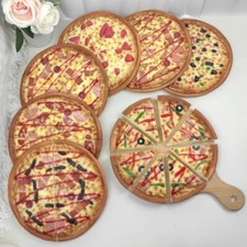 Simulation PU pizza model fake food props bread placement decorative photography