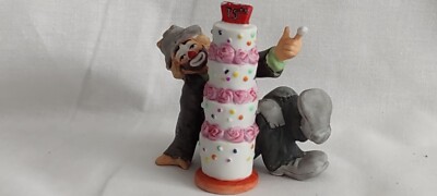 Vintage Emmett Kelly  Hobo Clown Diamond Jubilee Figurine