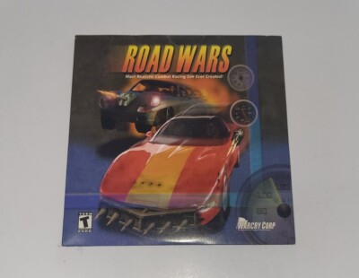 Vintage Retro Game - Road Wars Computer Game 2001 Warcry Corp. Windows PC