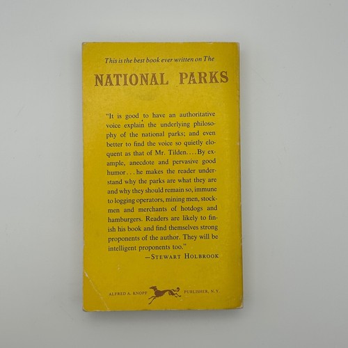The National Parks: What They Mean to You & Me (Freeman Tilden 1968) Vintage - Foto 2 di 14