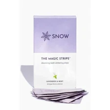 Snow Magic Dissolving Teeth Whitening Strips - Lavender & Mint - #361