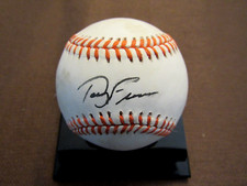 TERRY FRANCONA WS CHAMPS RED SOX INDIANS SIGNED AUTO RIPKEN #8 GAME BASEBALL JSA