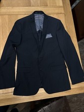 czerwony śledź granatowa kurtka / marynarka 40L - noszona raz