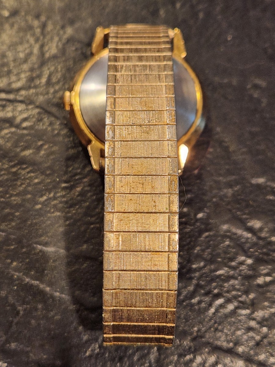 Vintage Timex Electric Dynabeat Watch Quartz, For Repairs Or